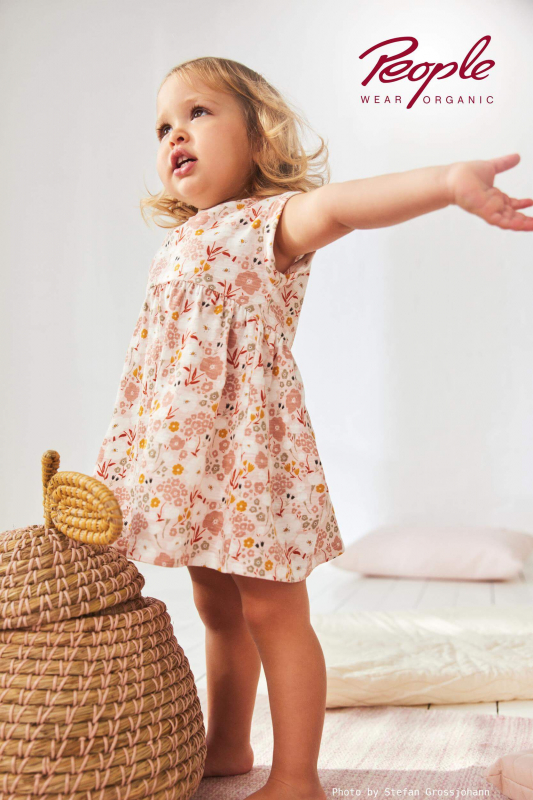 People Wear Organic Baby-Sommerkleid ohne Arm