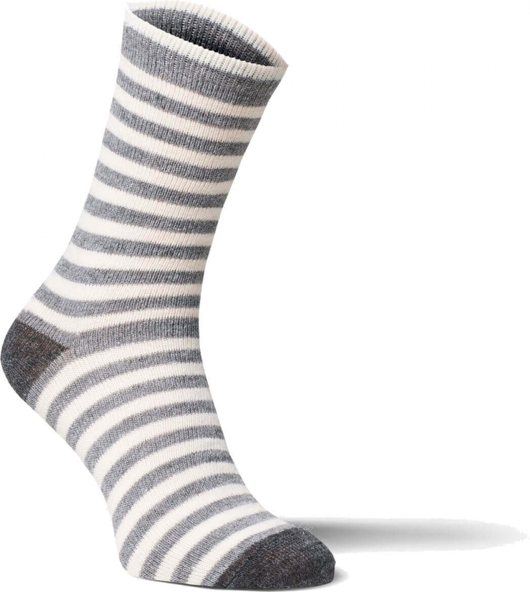 fellhof Alpaka-Socken gestreift für Kinder, 2er Pack