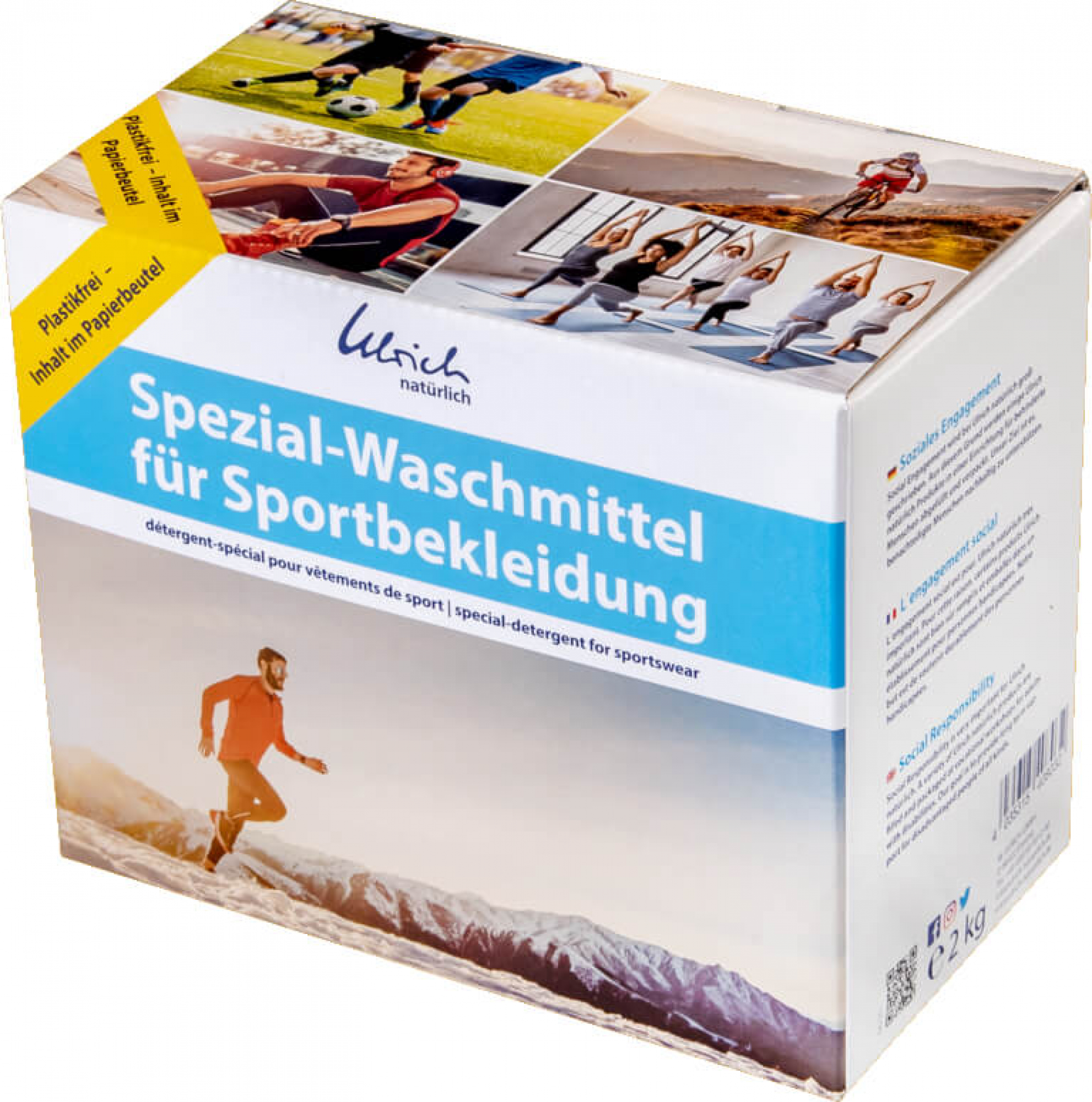 Ulrich natürlich Spezial-Waschmittel für Sportbekleidung (2 kg)