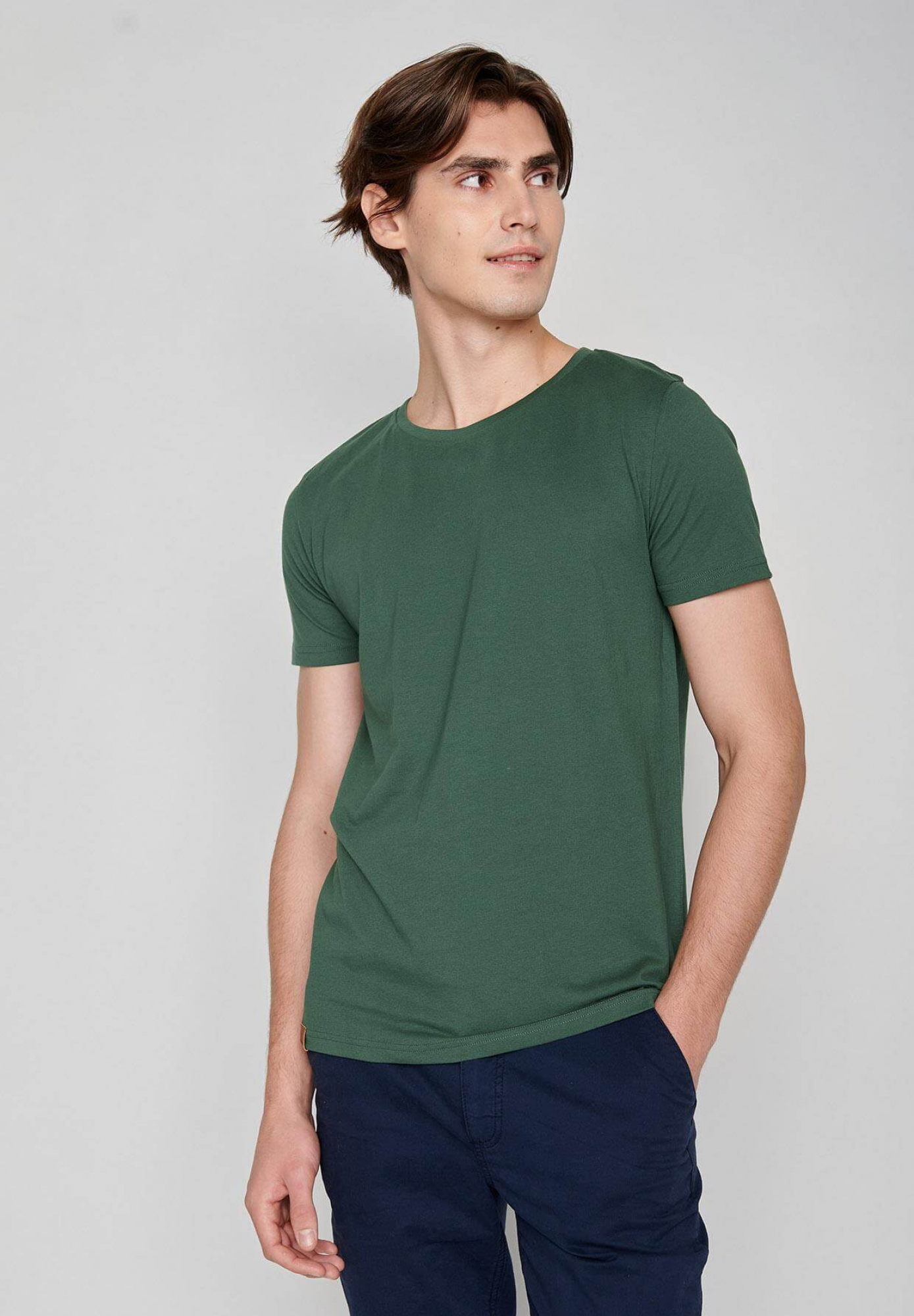 Greenbomb Herren Basic T-Shirt Guide